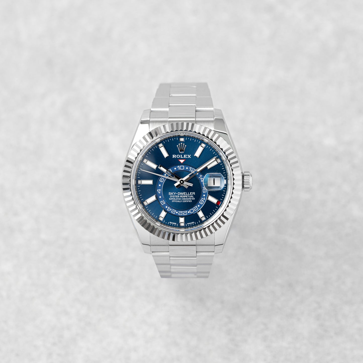 ROLEX SKY-DWELLER BLUE DIAL REF: 326934