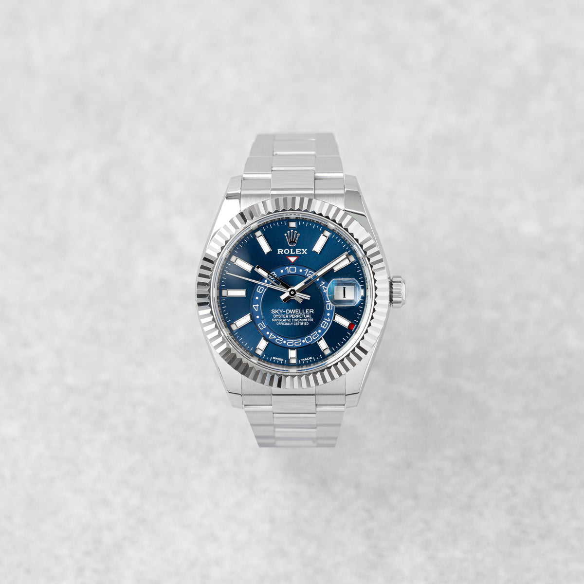 ROLEX SKY-DWELLER BLUE DIAL REF: 326934