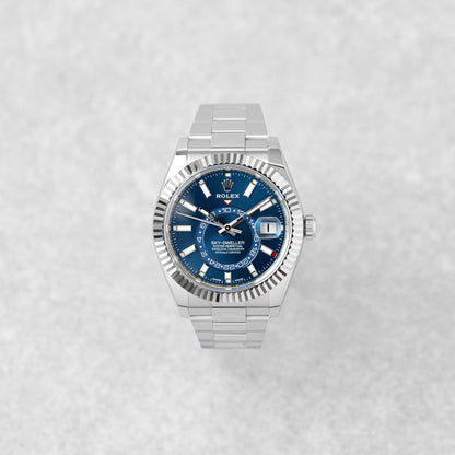 ROLEX SKY-DWELLER BLUE DIAL REF: 326934