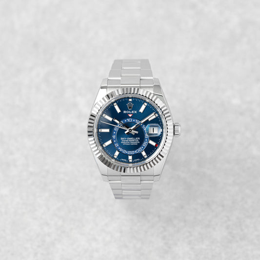 ROLEX SKY-DWELLER BLUE DIAL REF: 326934