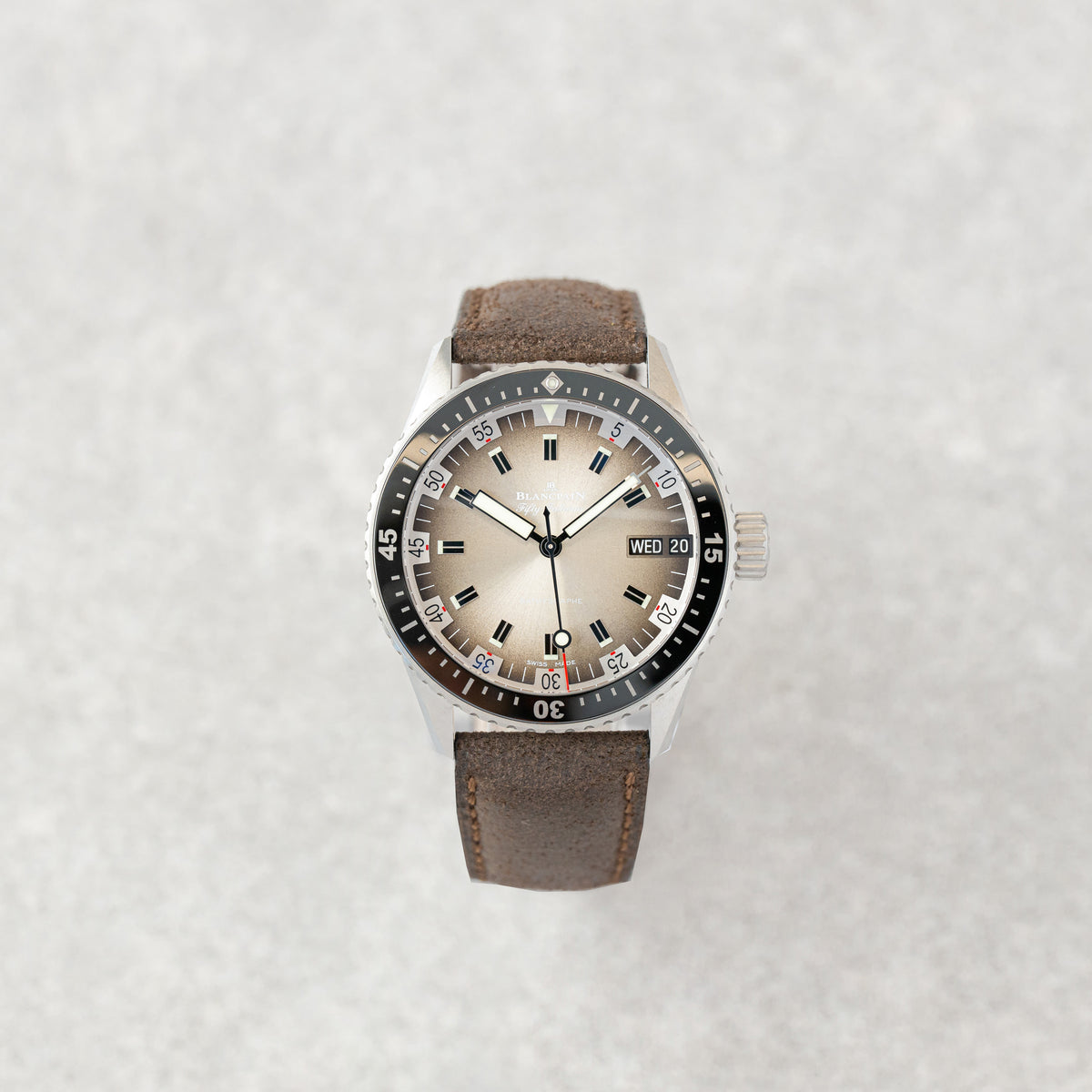 BLANCPAIN FIFTY FATHOMS BATHYSCAPHE JOUR DATE 70' REF: 5052-1110-63A