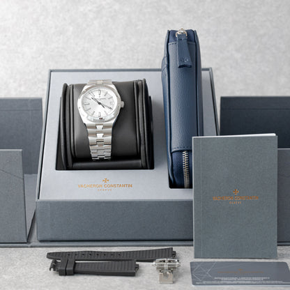 VACHERON CONSTANTIN OVERSEAS SILVER REF: 4520V/210A-B126
