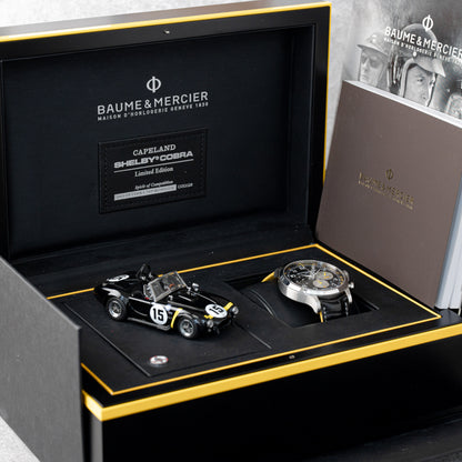 BAUME & MERCIER CAPELAND SHELBY COBRA EDITION 1963 REF: M0A10282