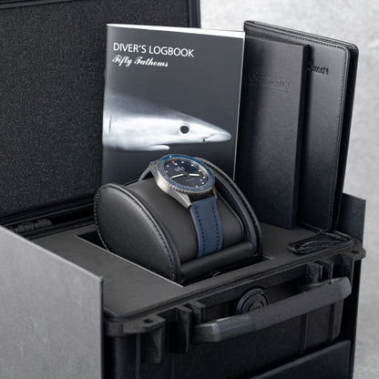 BLANCPAIN FIFTY FATHOMS BATHYSCAPHE BLUE REF: 5000-0240-O52A