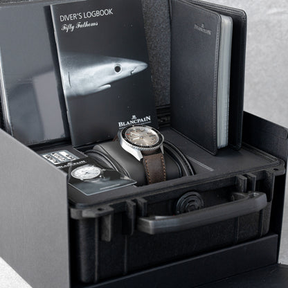 BLANCPAIN FIFTY FATHOMS BATHYSCAPHE JOUR DATE 70' REF: 5052-1110-63A