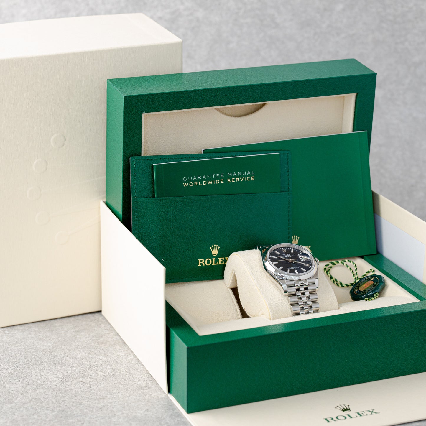 ROLEX DATEJUST 36 BLUE JUBILEE REF: 126200