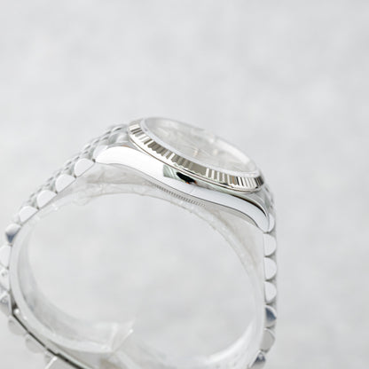 ROLEX DATEJUST 36 SILVER DIAL REF: 126234