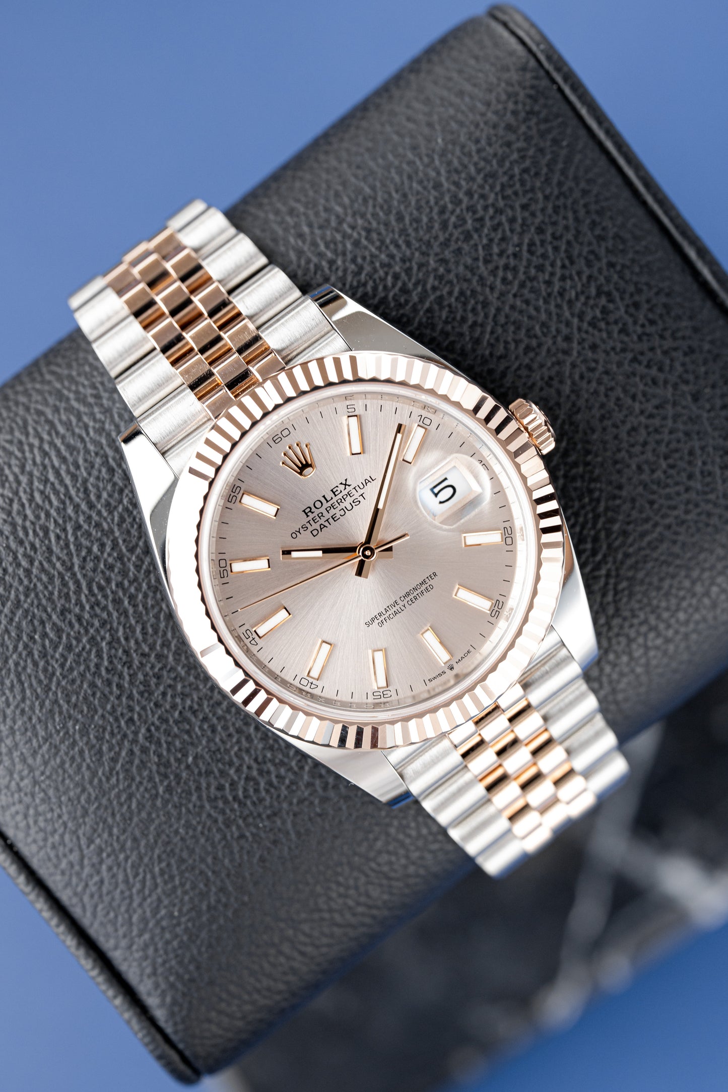ROLEX DATEJUST 41 SUNDUST DIAL REF: 126331