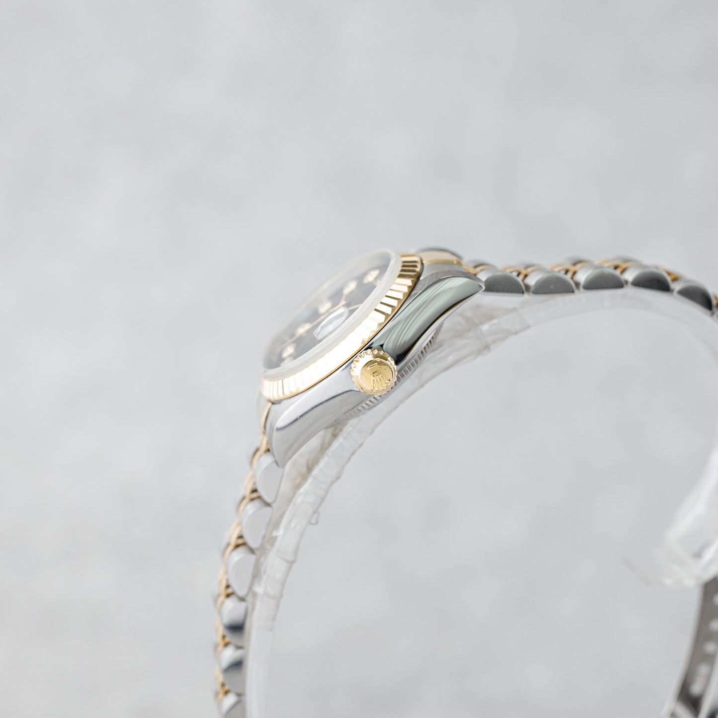 ROLEX LADY-DATEJUST 26 'BLACK BIG DIAMOND DIAL' REF: 69173