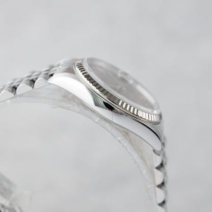 ROLEX DATEJUST 36 SALMON DIAL REF: 16234