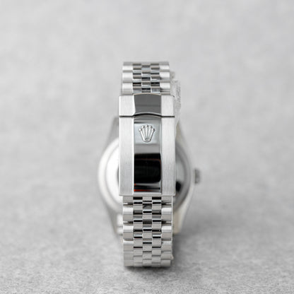 ROLEX DATEJUST 36 SILVER DIAL REF: 126234