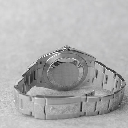 ROLEX DATEJUST 41 GREEN DIAL OYSTER REF: 126300