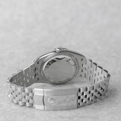 ROLEX DATEJUST 36 SILVER DIAL REF: 126234