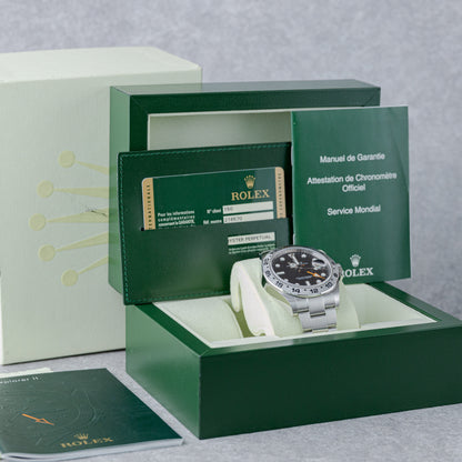 ROLEX EXPLORER II BLACK REF: 216570