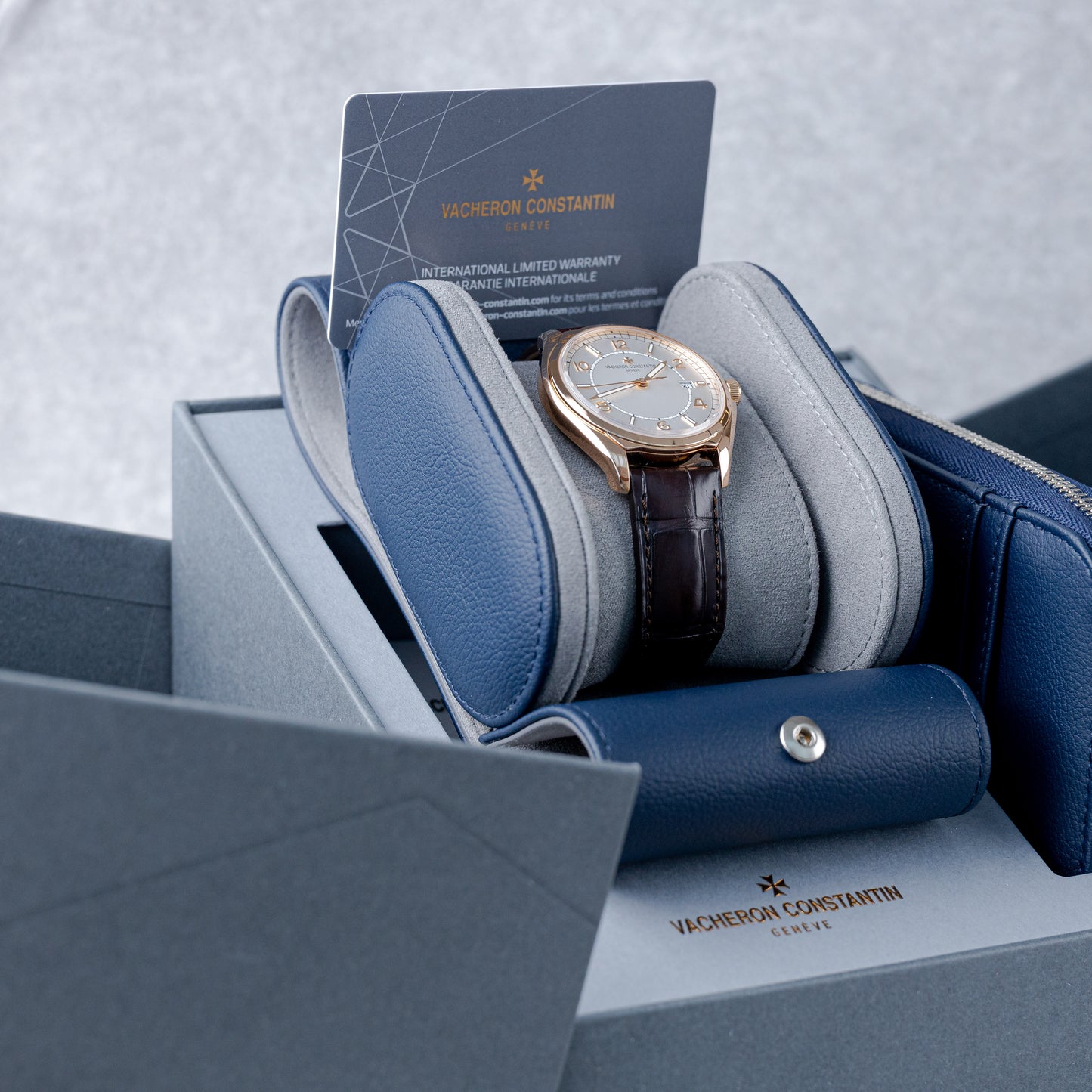 VACHERON CONSTANTIN FIFTYSIX PINK GOLD REF: 4600E/000R-B441
