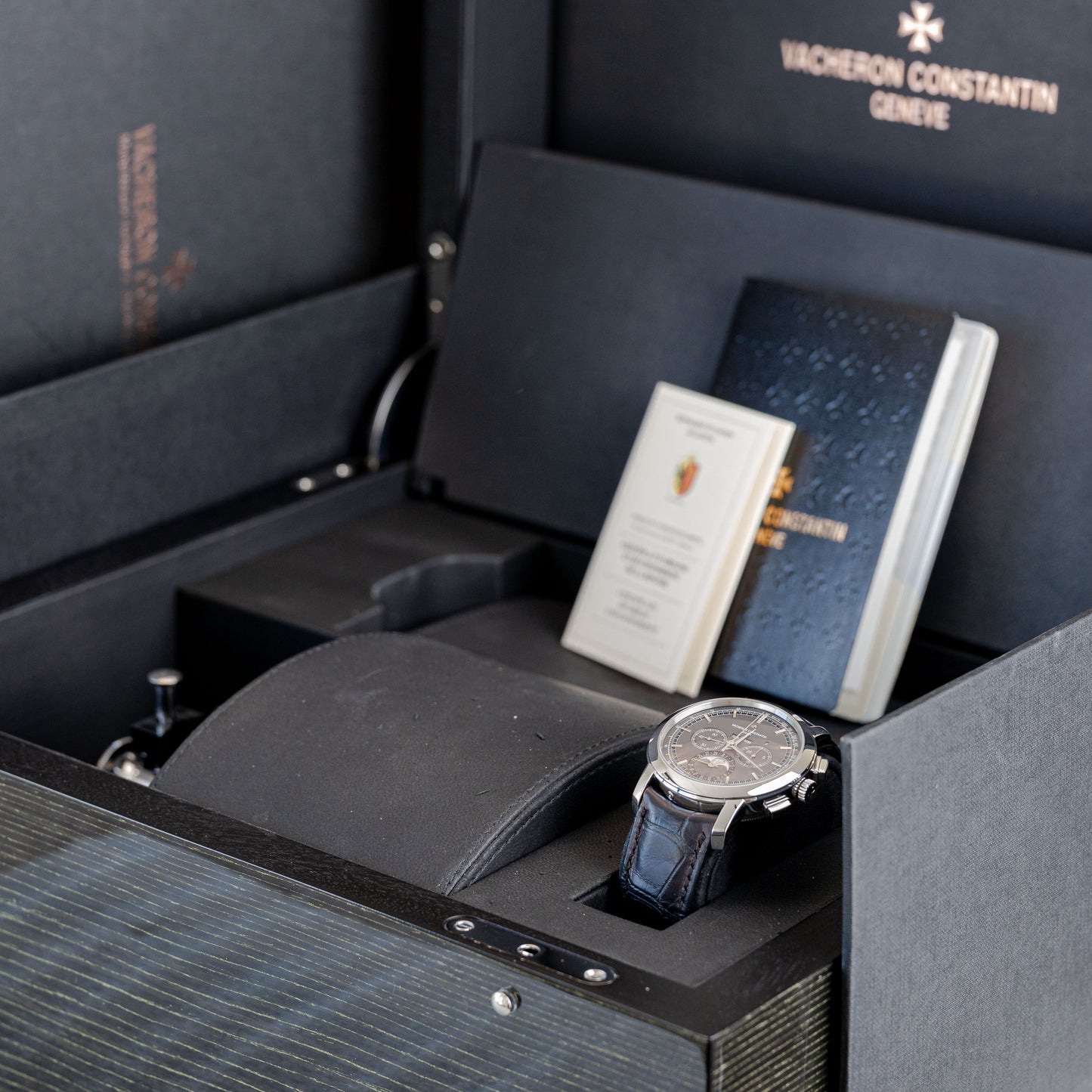 VACHERON CONSTANTIN TRADITIONNELLE CHRONOGRAPH PERPETUAL CALENDAR REF: 5000T/000P-B048