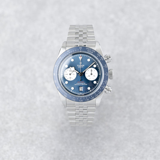 TUDOR BLACK BAY CHRONO "BLUE BOUTIQUE EDITION" REF: 79360B
