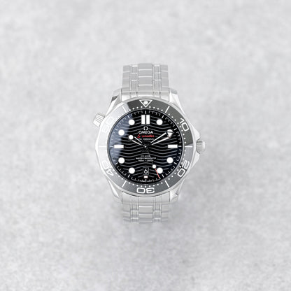 OMEGA SEAMASTER DIVER 300M BLACK DIAL REF: 210.30.42.20.01.001
