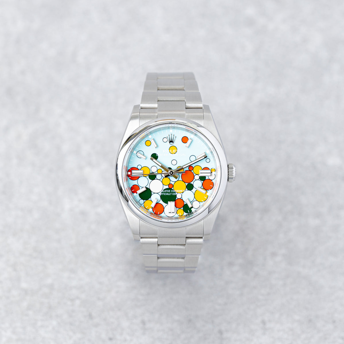 ROLEX OYSTER PERPETUAL 36 'CELEBRATION DIAL' REF: 126000