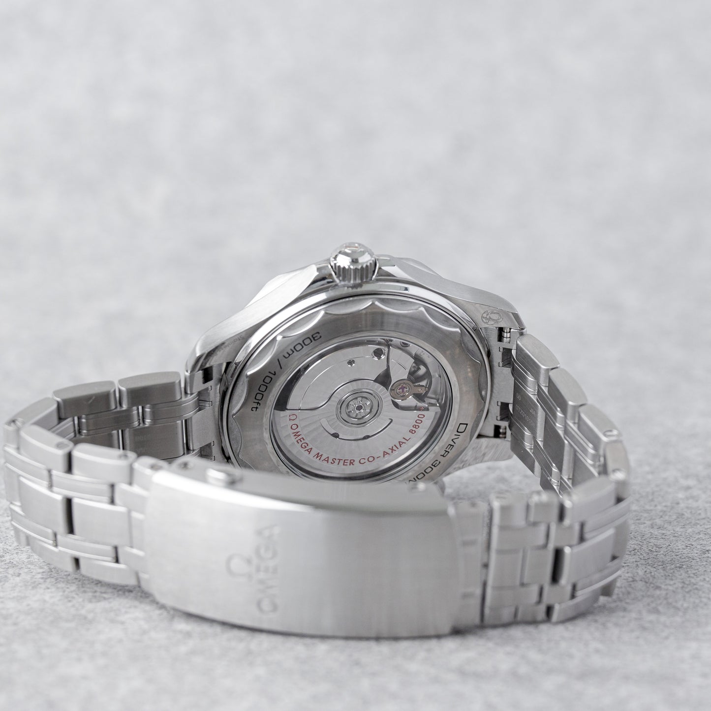 OMEGA SEAMASTER DIVER 300M BLACK DIAL REF: 210.30.42.20.01.001