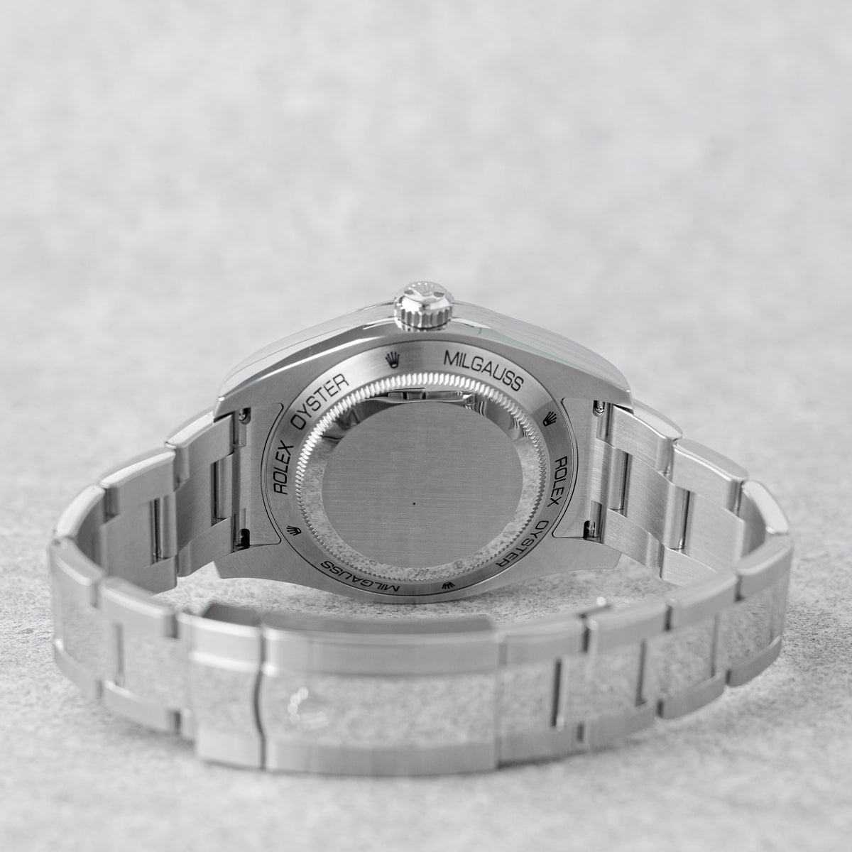 ROLEX MILGAUSS BLUE DIAL REF: 116400GV
