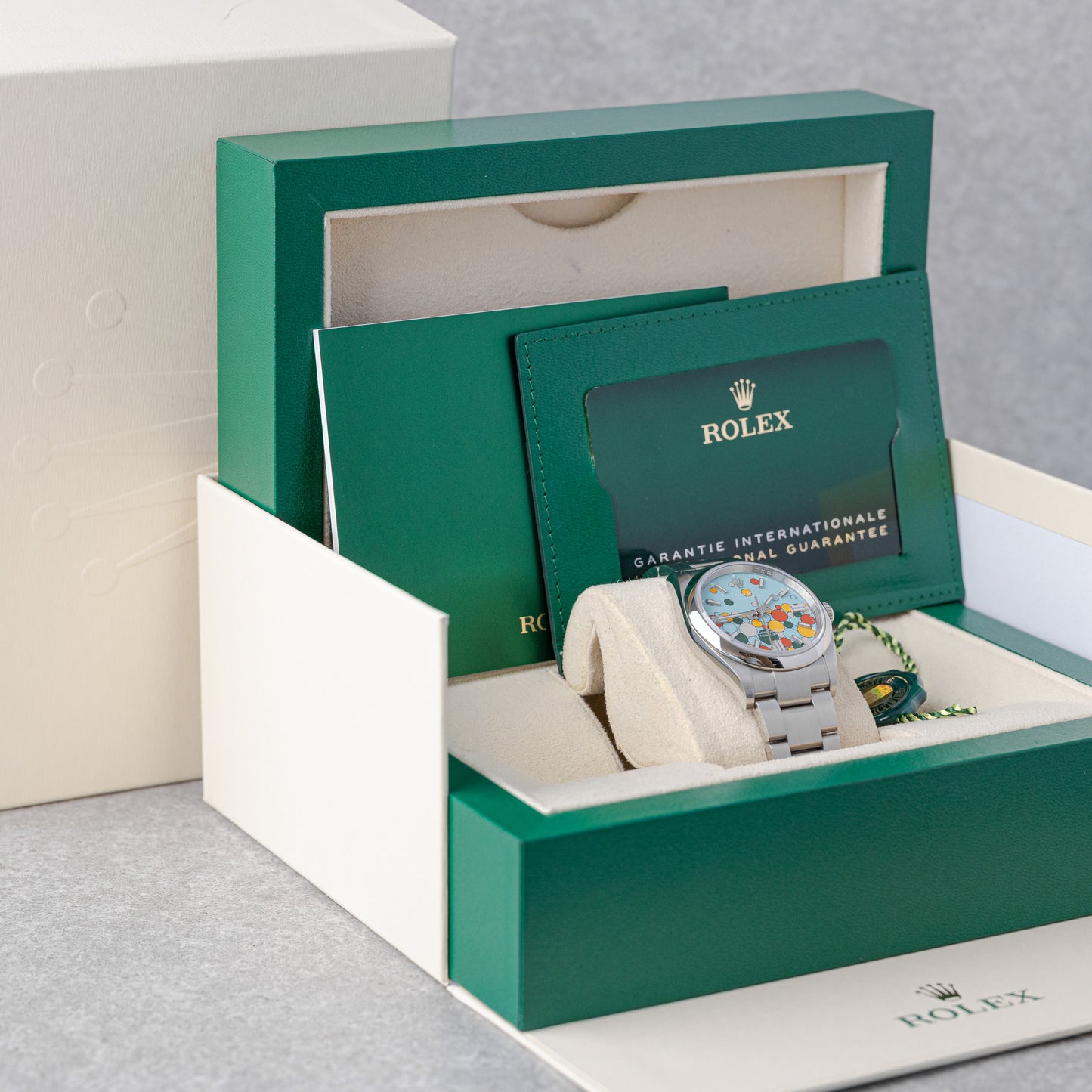 ROLEX OYSTER PERPETUAL 36 'CELEBRATION DIAL' REF: 126000
