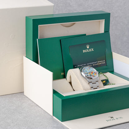 ROLEX OYSTER PERPETUAL 36 'CELEBRATION DIAL' REF: 126000