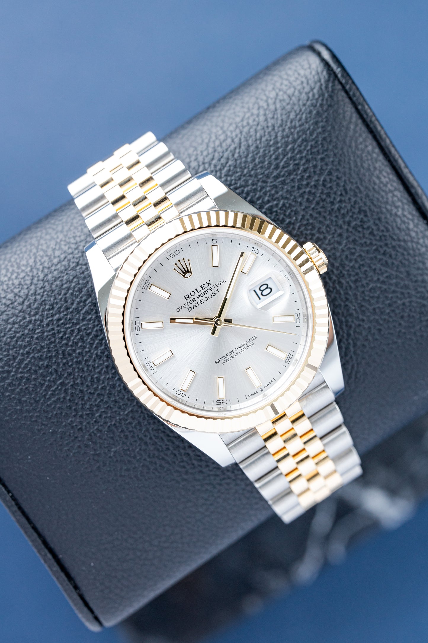 ROLEX DATEJUST 41 SUNDUST DIAL REF: 126333