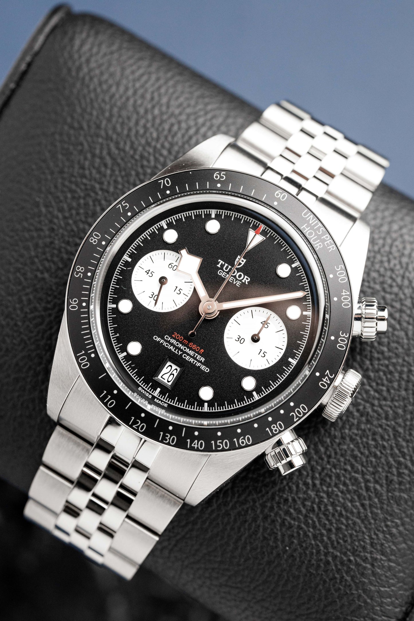 TUDOR BLACK BAY CHRONO "BLACK DIAL" REF: 79360N (2025)