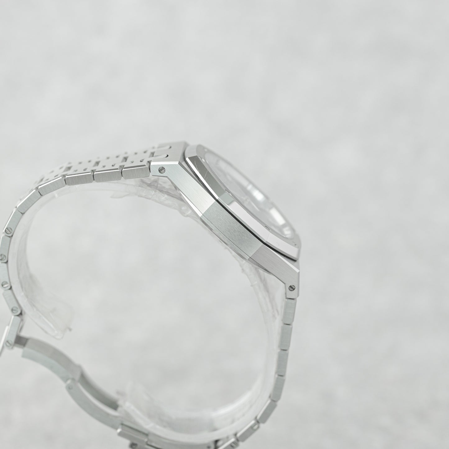 AUDEMARS PIGUET ROYAL OAK 37MM GREY DIAL "50TH ANNIVERSARY" REF: 15550ST
