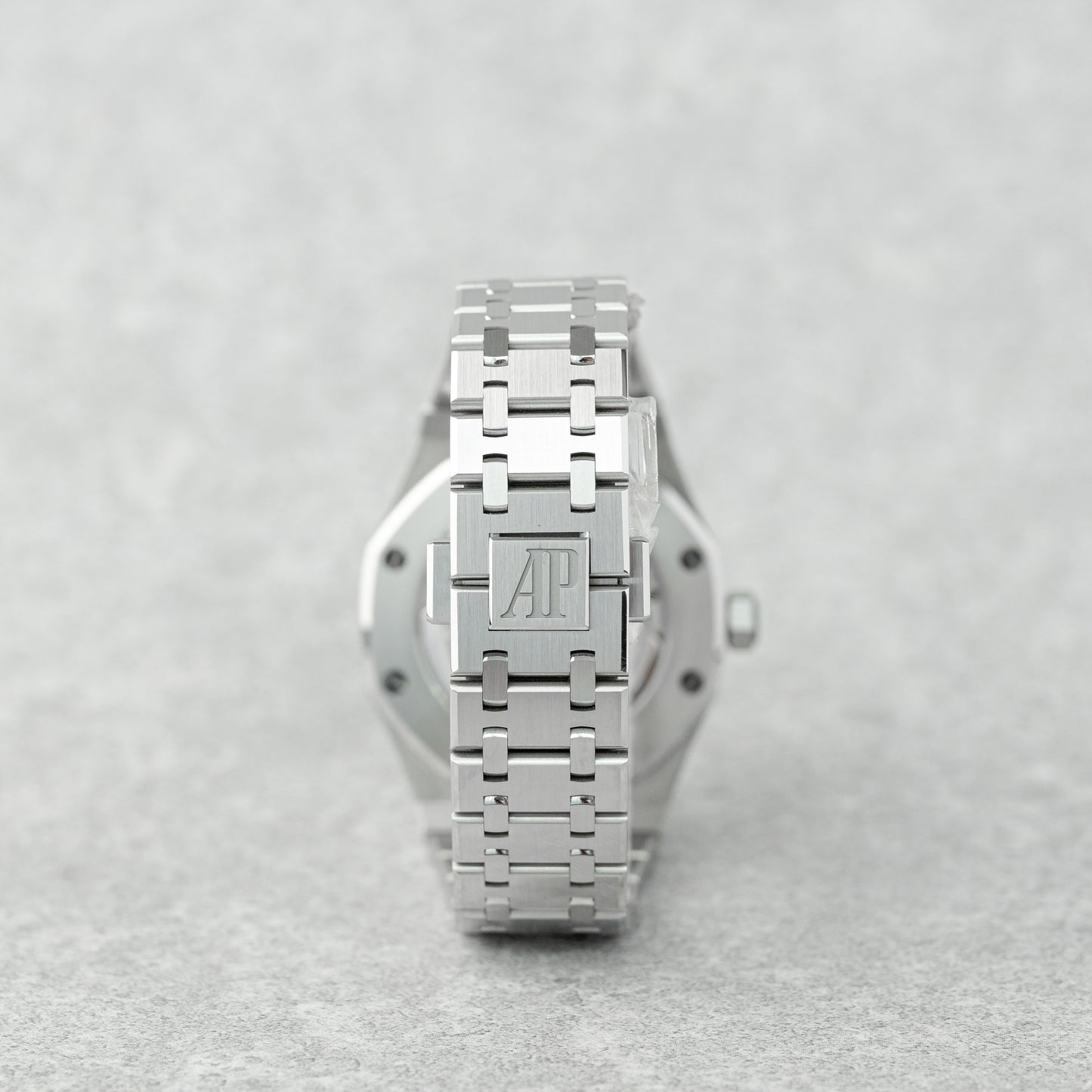 AUDEMARS PIGUET ROYAL OAK 37MM GREY DIAL "50TH ANNIVERSARY" REF: 15550ST