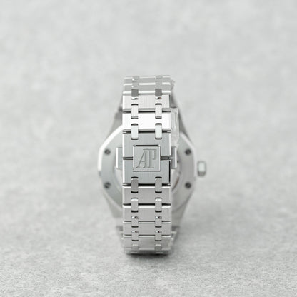 AUDEMARS PIGUET ROYAL OAK 37MM GREY DIAL "50TH ANNIVERSARY" REF: 15550ST