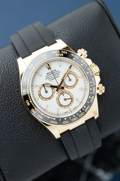 ROLEX DAYTONA WHITE DIAL REF: 126518LN (2023)