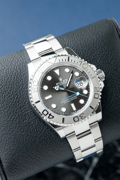 ROLEX YACHT-MASTER 40 "RHODIUM DIAL" REF:126622