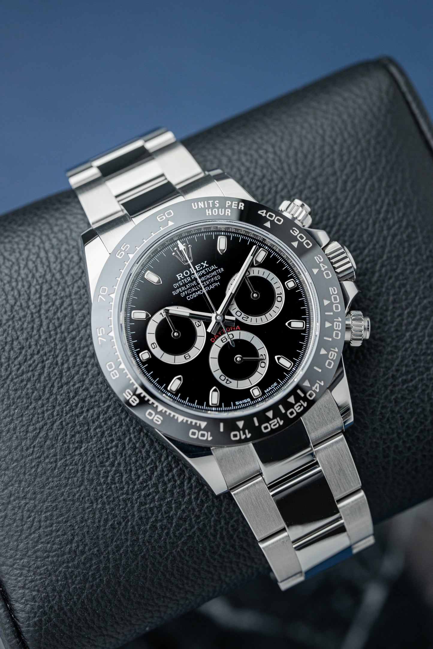 ROLEX DAYTONA "BLACK DIAL" REF: 116500LN (2020)