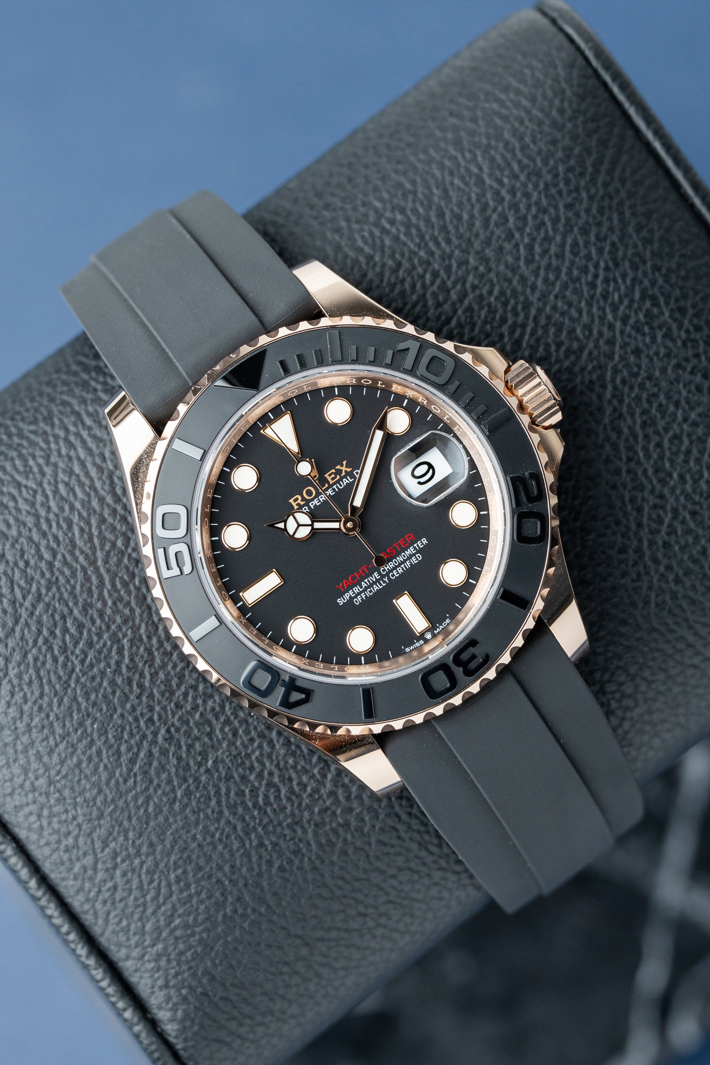 ROLEX YACHT-MASTER 40 OURO EVEROSE REF: 126655 (2022)