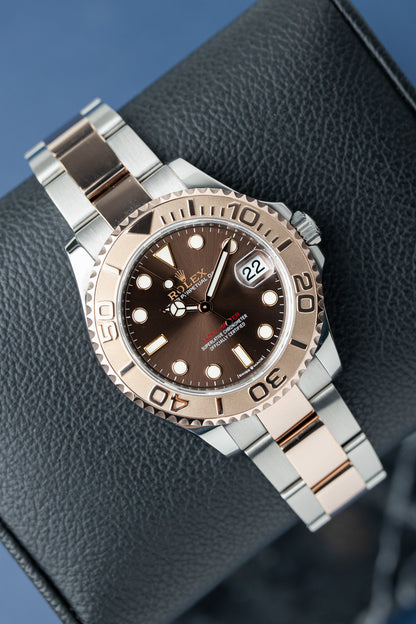 ROLEX YACHT-MASTER 37 "DIAL CHOCOLATE" REF: 268621