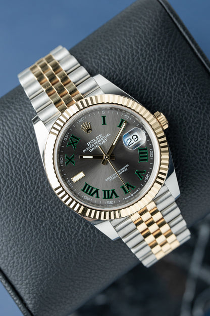ROLEX DATEJUST 41 WIMBLEDON REF: 126333 (2020)