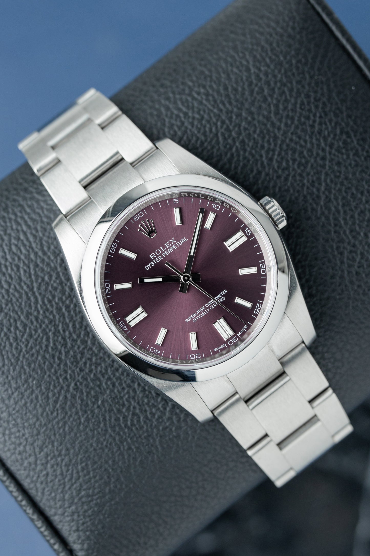 ROLEX OYSTER PERPETUAL 36 'UVA VERMELHA' REF: 116000