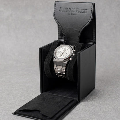 AUDEMARS PIGUET ROYAL OAK CHRONOGRAPH 'KASPAROV' 39MM WHITE REF: 25860ST