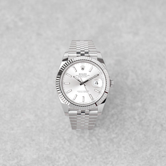 ROLEX DATEJUST 41 SILVER DIAL REF: 126334 (2026)