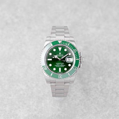 ROLEX SUBMARINER DATE 'HULK' REF: 116610LV (2015)
