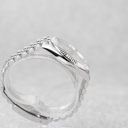 ROLEX DATEJUST 41 DIAL PRATEADO REF: 126334