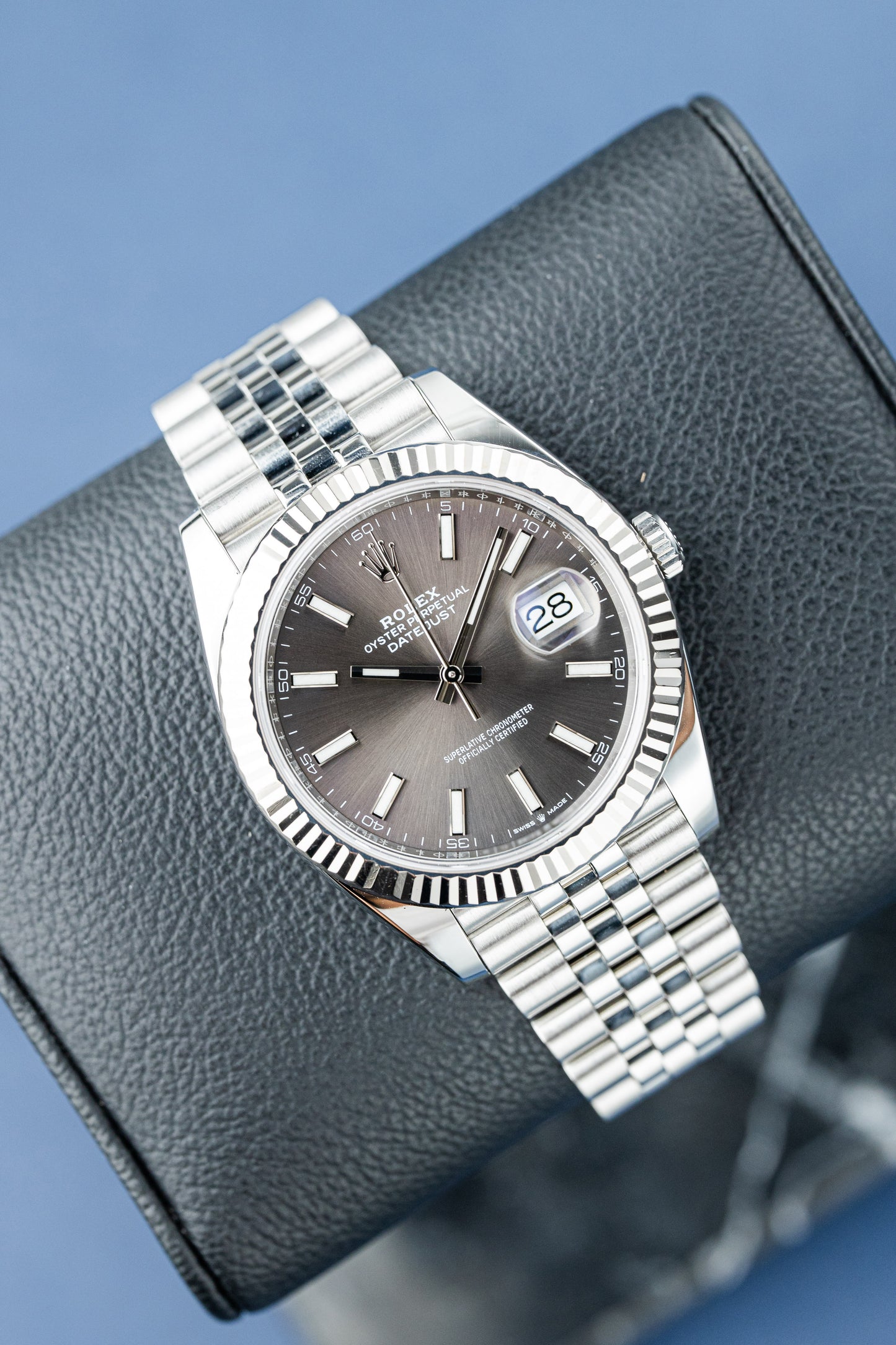 ROLEX DATEJUST 41 DIAL DE RÓDIO REF: 126334 (2019)