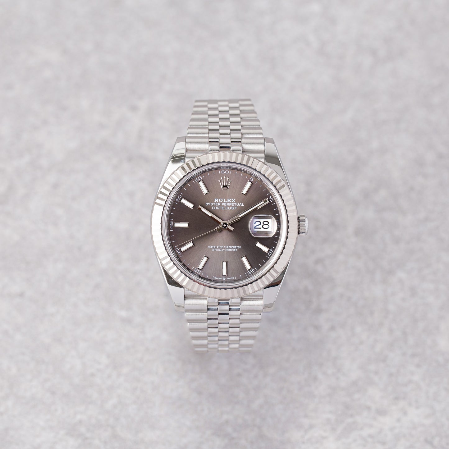 ROLEX DATEJUST 41 DIAL DE RÓDIO REF: 126334 (2019)
