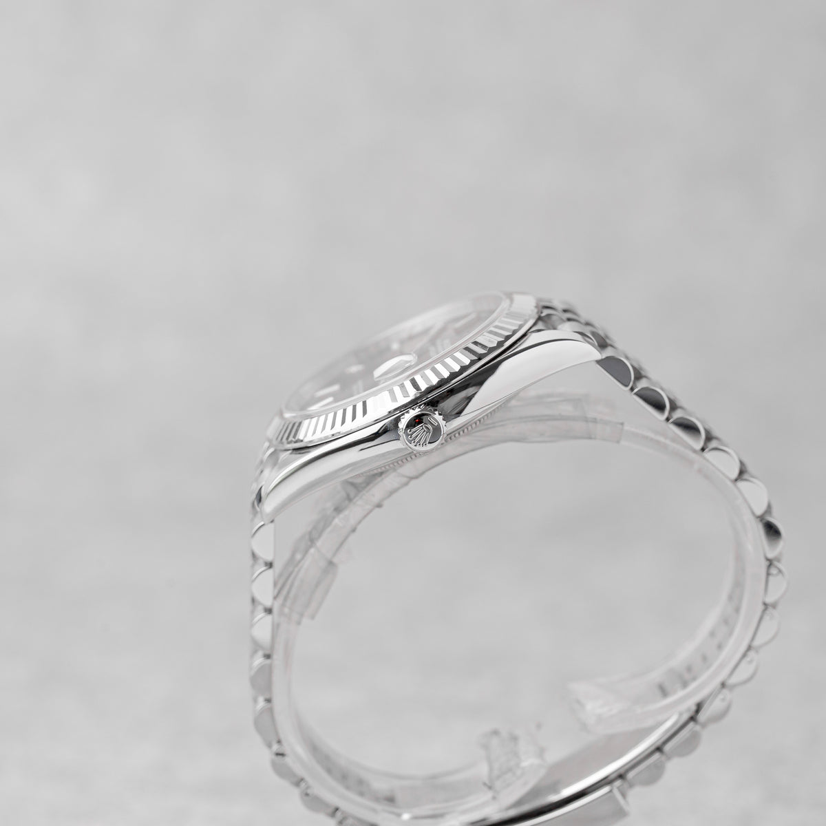 ROLEX DATEJUST 41 RHODIUM DIAL REF: 126334 (2019)