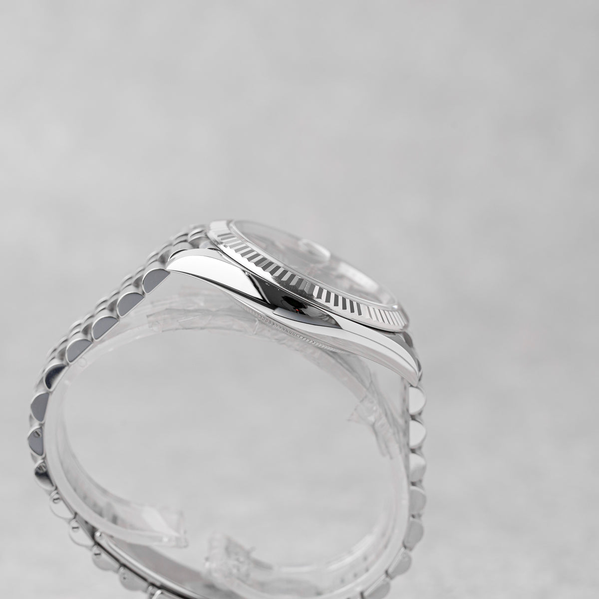 ROLEX DATEJUST 41 RHODIUM DIAL REF: 126334 (2019)