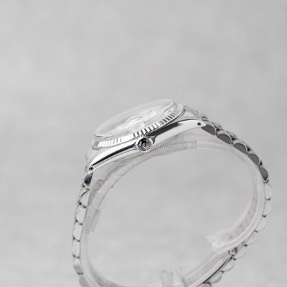 ROLEX DATEJUST 36 SILVER DIAL REF: 16014 (1981)
