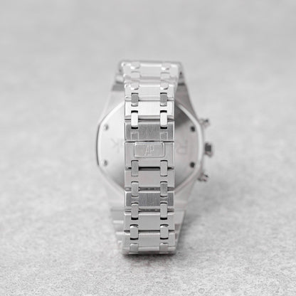 AUDEMARS PIGUET ROYAL OAK CHRONOGRAPH 'KASPAROV' 39MM WHITE REF: 25860ST