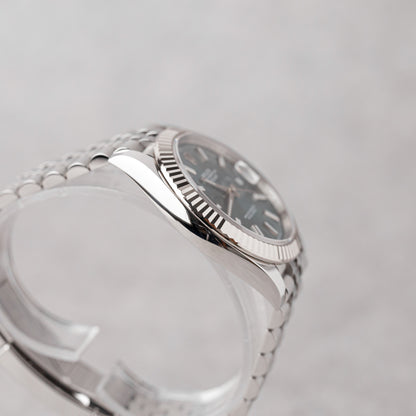 ROLEX DATEJUST 41 GREEN DIAL REF: 126334 (2024)